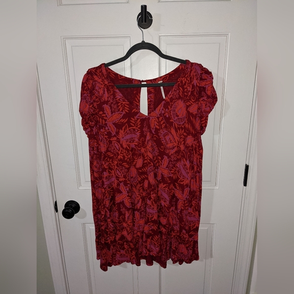 Free people red dress - Picture 1 of 5
